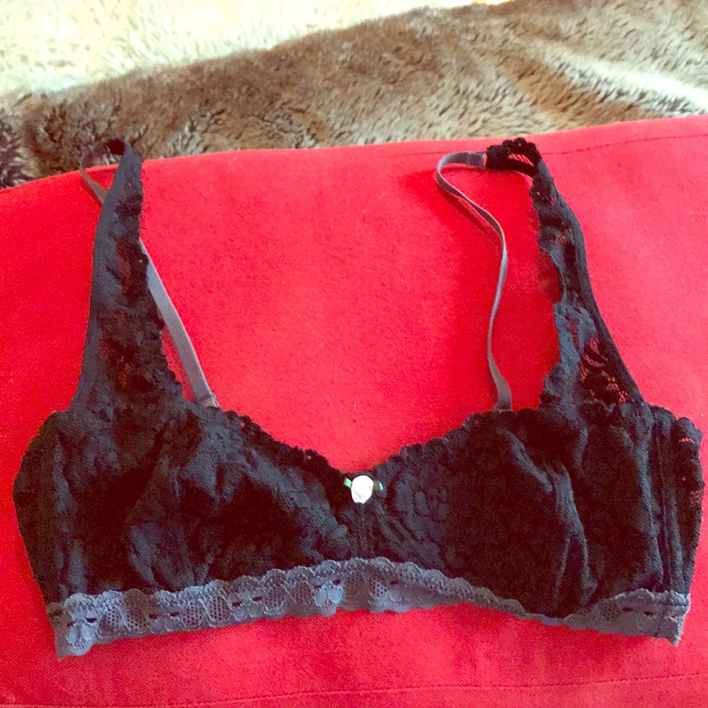 Free people lace balconette bralette